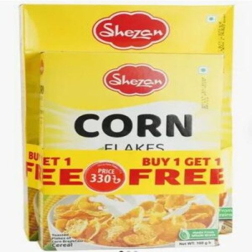 6a0dcfd3ea1be.jpg Shezan Corn Flakes 275gm (Buy 1 Get Free Corn Flakes 100gm) - Image 1
