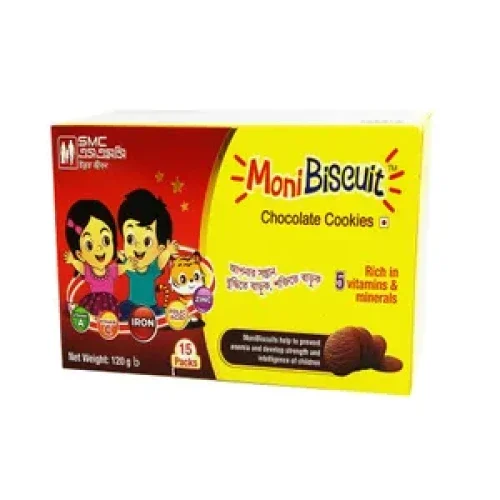 6a0f09be47b9d.webp MONIBISCUIT CHOCOLATE COOKIES – ORIGINAL 120gm - Image 1